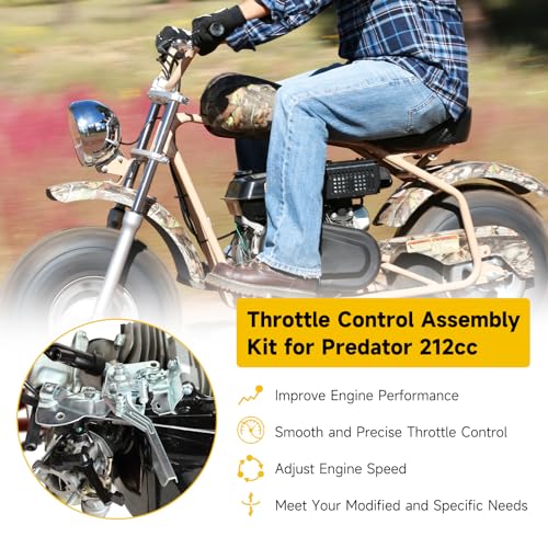 HIAORS Mini Bike Throttle Assembly Kit - Image 2