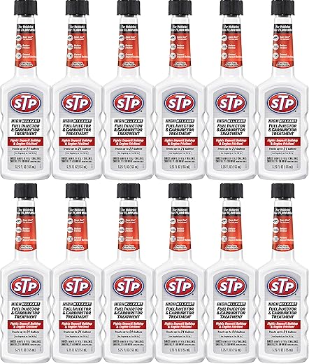 STP High Mileage Fuel Injector Cleaner, 5.25 Oz