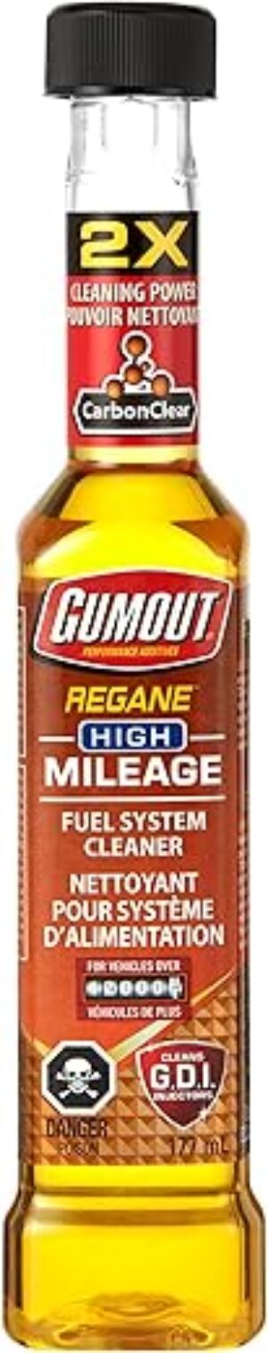 Gumout High Mileage Fuel System Cleaner 177 mL