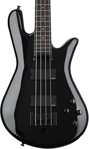 Spector High Performance 4 Bass Guitar - Solid Black
