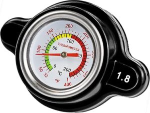 ROVIKE High Pressure Radiator Cap With Gauge