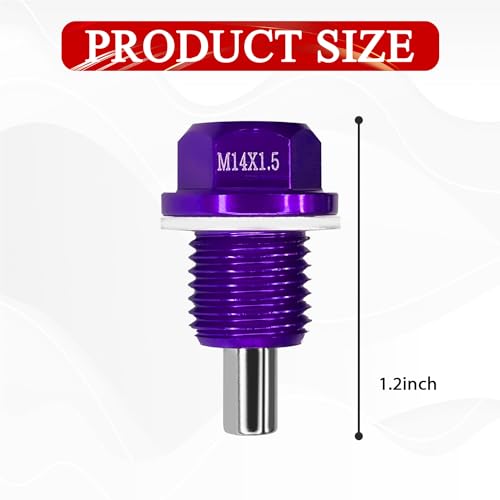 Hirificing M14×1.5 Magnetic Oil Drain Plug Tool - Image 2