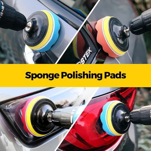 Holikme Drill Brush Attachments Set, Scrub Pads - Image 5