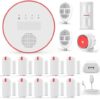 YISEELE Home Security Wi-Fi Alarm System Kit