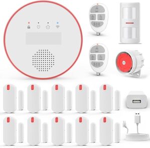 YISEELE Home Security Wi-Fi Alarm System Kit