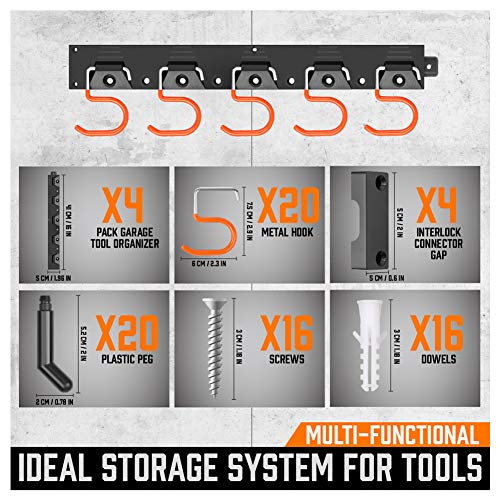 HORUSDY 64 Inch Adjustable Tool Organizer System - Image 4