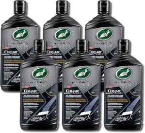 Turtle Wax Hybrid Solutions Ceramic Acrylic Black Polish, 53448-6PK