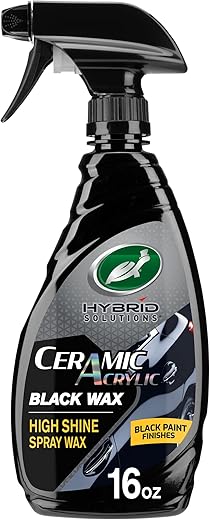 Turtle Wax Hybrid Solutions Ceramic Acrylic Black Spray Wax
