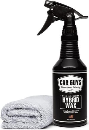 CAR GUYS Hybrid Spray Wax 18 Oz Kit