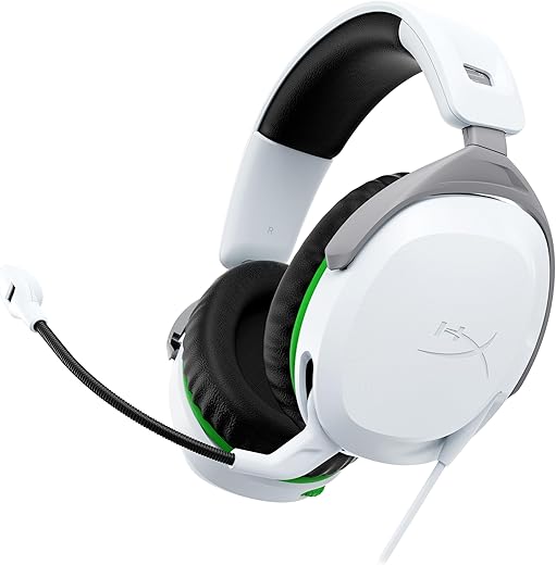 HyperX HyperX CloudX Stinger 2 – Gaming Headset For Xbox Licensed, Signature Comfort, Adjustable Headband, Wired, White