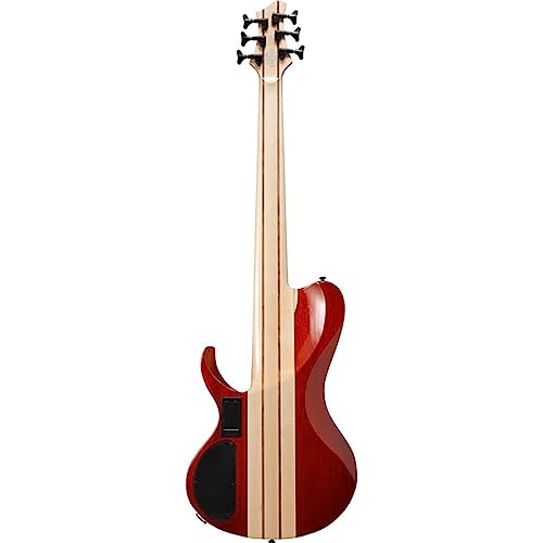 Ibanez BTB866SC 6-string Bass Guitar - Weathered Black - Image 3