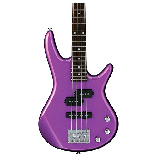 Ibanez Metallic Purple Mikro Compact 4-String Bass - Image 3