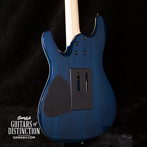 Ibanez Prestige S6570Q Electric Guitar (Natural Blue) - Image 2