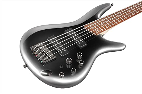Ibanez SR305E 5-string Bass Guitar - Midnight Gray - Image 2