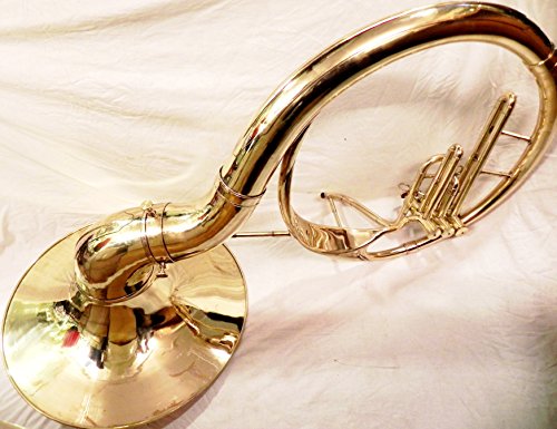 IM Brass Sousaphone, 22'' Gold, Polished Finish - Image 3