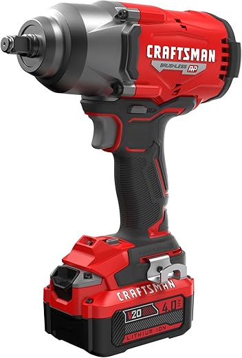 CRAFTSMAN Impact Wrench, Cordless, High Torque (CMCF940M1)