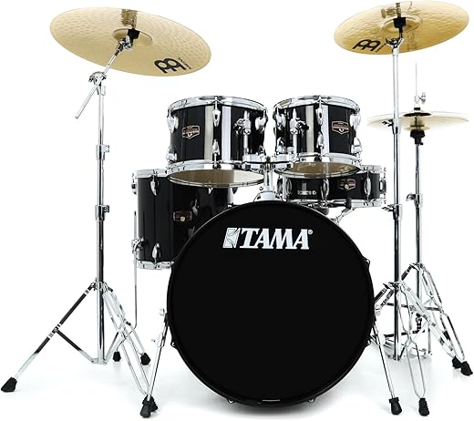 Tama Imperialstar 5-Piece Drum Set - Hairline Black