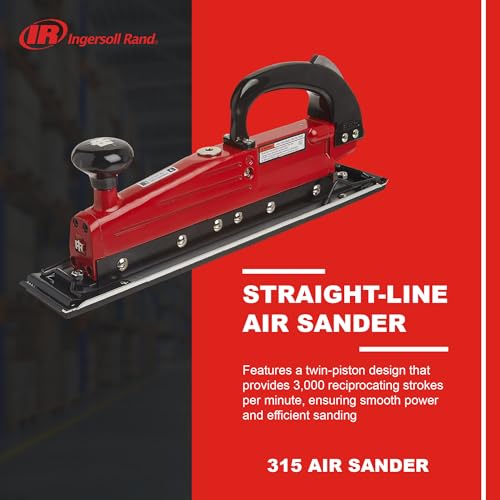 Ingersoll Rand Straight-Line Air Sander, 2.75" x 17.5" Pad - Image 2
