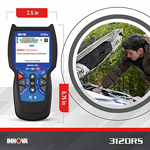 Innova 3120RS Code Scanner - Professional OBD2 Scanner - Image 3
