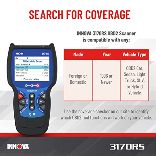 Innova OBD1 & OBD2 Scanner, ABS Bleeder Tool - Image 3