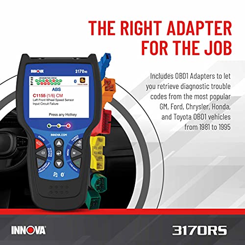 Innova OBD1 & OBD2 Scanner, ABS Bleeder Tool - Image 5