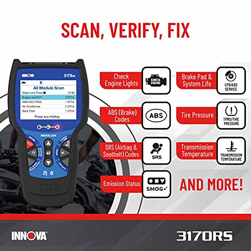 Innova OBD1 & OBD2 Scanner, ABS Bleeder Tool - Image 2