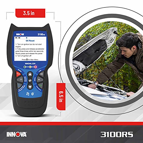 Innova OBD2 Scanner 3100RS With ABS & SRS - Image 5