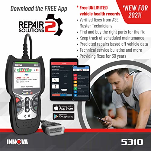 Innova OBD2 Scanner For ABS & SRS - Image 5