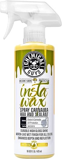 Chemical Guys InstaWax Liquid Carnauba Shine Spray, WAC20964
