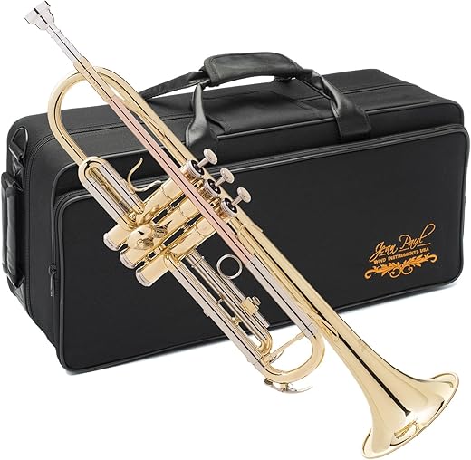 Jean Paul USA Intermediate Bb Trumpet - Brass Lacquered