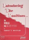 Introducing The Positions For Viola, Vol 1