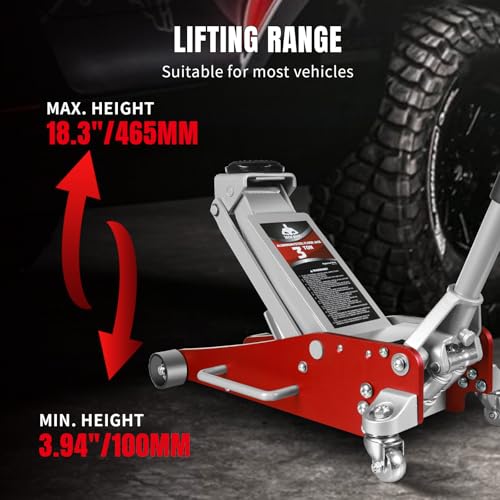 Jack Boss 3 Ton Aluminum Racing Floor Jack - Image 4