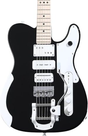 Fender Jack White Triplecaster Telecaster Guitar – Black