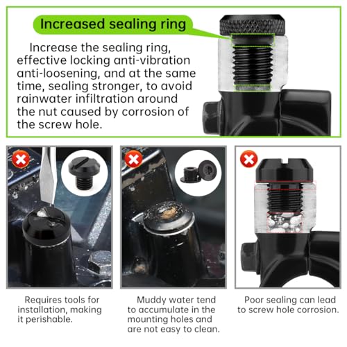 JALWM Motorcycle Mirror Hole Plug M10x1.25 - Image 3