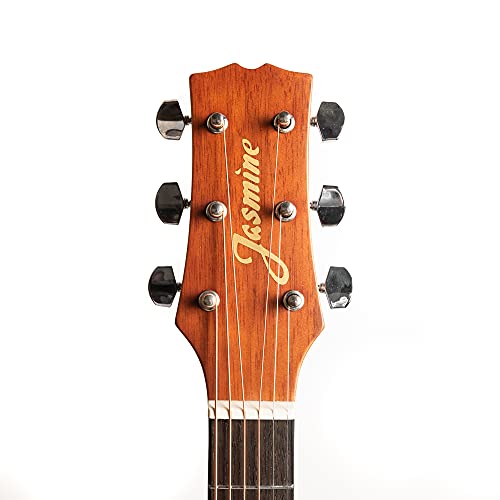 Jasmine 6 String Acoustic Guitar, Mahogany (S35-M-U) - Image 3