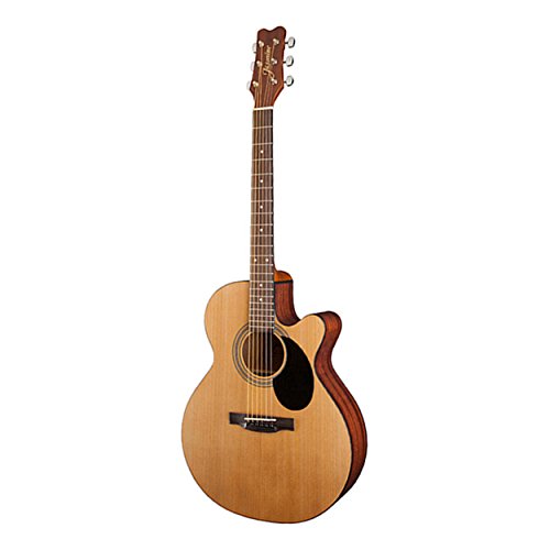 Jasmine S34C NEX Acoustic Guitar, Natural - Image 3