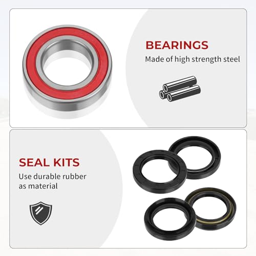 JAVIK Front Wheel Bearings Seals For Yamaha - Image 4