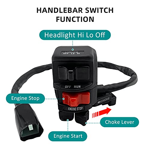 JAVIK Handlebar Switch For Kawasaki Bayou (OEM# 46091-1462) - Image 3