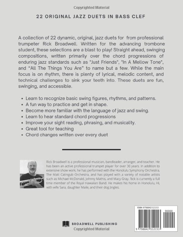 Jazz Trombone Duets: 22 Original - Image 2