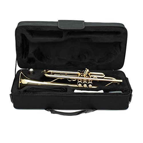 Jean Paul USA Intermediate Bb Trumpet - Brass Lacquered - Image 5
