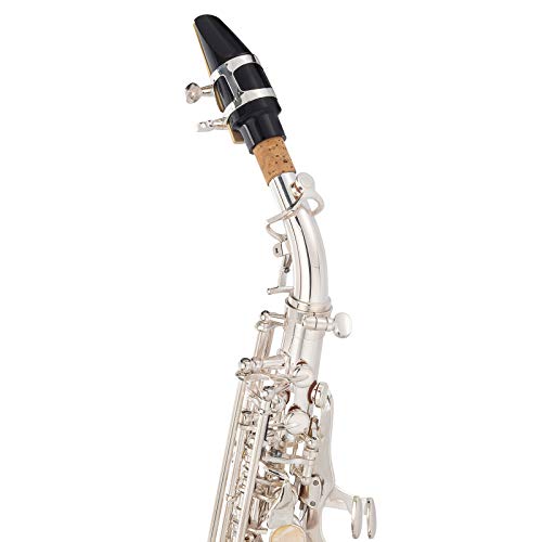 Jean Paul USA Soprano Saxophone, Silver (SS-400SP) - Image 3