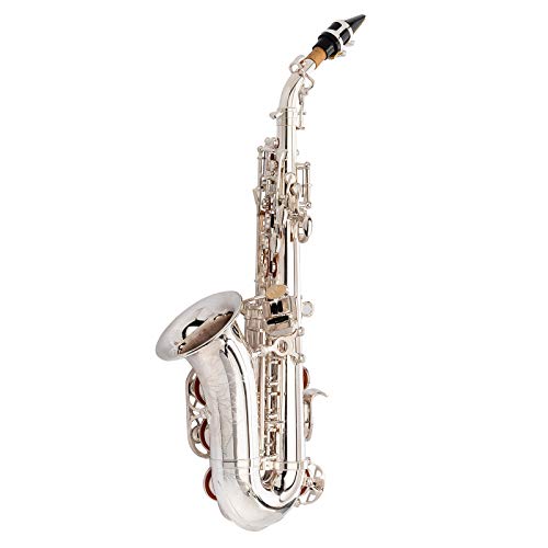 Jean Paul USA Soprano Saxophone, Silver (SS-400SP) - Image 4