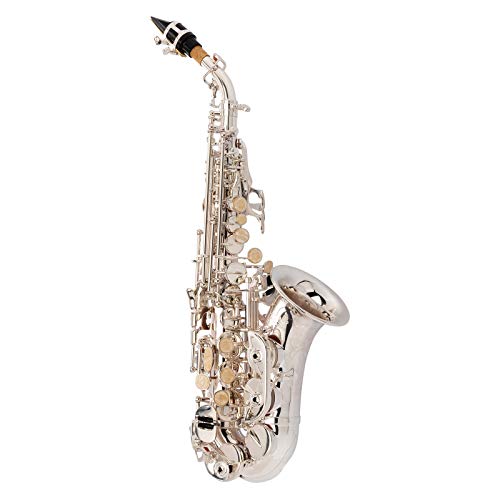 Jean Paul USA Soprano Saxophone, Silver (SS-400SP) - Image 2