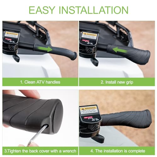 Jerbor Handlebar Grips For Arctic Cat ATV - Image 5