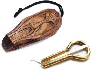 Shamanicshop Jew's Harp In Wooden Case Maultrommel