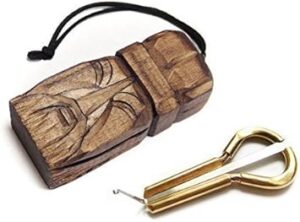 Shamanicshop Jew’s Harp In Wooden Case Sorcerer