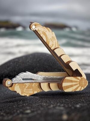 Shamanicshop Jew’s Harp Samurai Professional Mouth Instrument