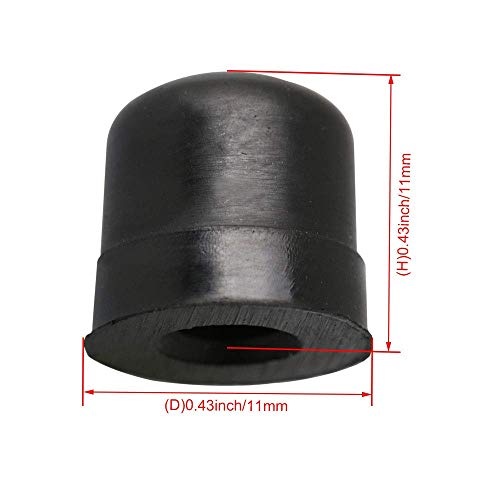 Jiayouy Black Trombone Slide Rubber End Tip - Image 3