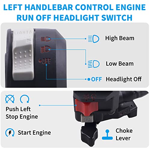 JINGKE Left Handlebar Control Engine Start Switch - Image 3