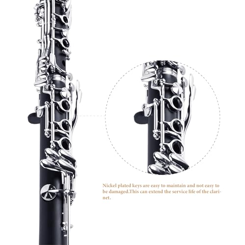 Jinqu B Flat 17 Key Clarinet Set - Image 4